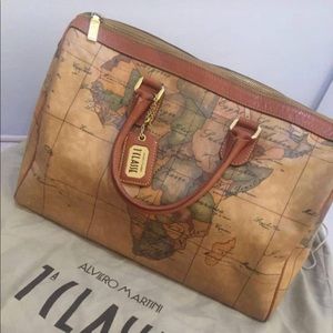 ALVIERO MARTINI SHLOUDER BAG *PRE-OWNED*